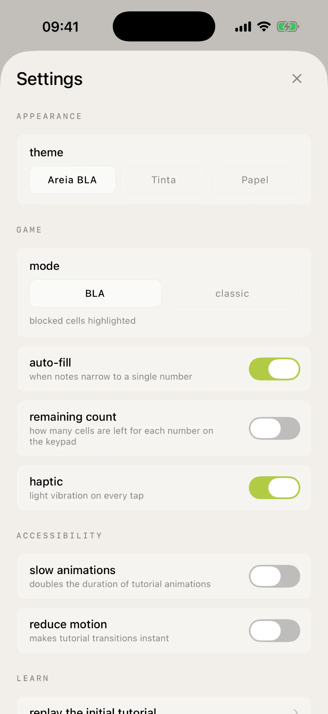 Sudoku BLA in English, screenshot 2 of 13
